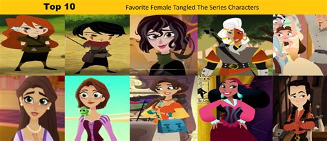 Top 10 Favorite Female Tangled Characters by Nicolefrancesca on DeviantArt