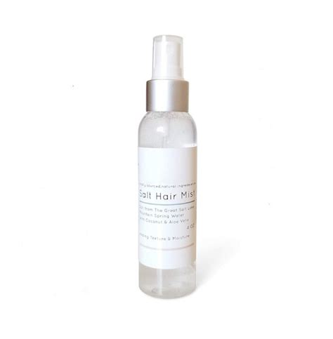 Sea Salt Hair Mist With Coconut Oil Hair Spray For Fluffy Beach Wave ...