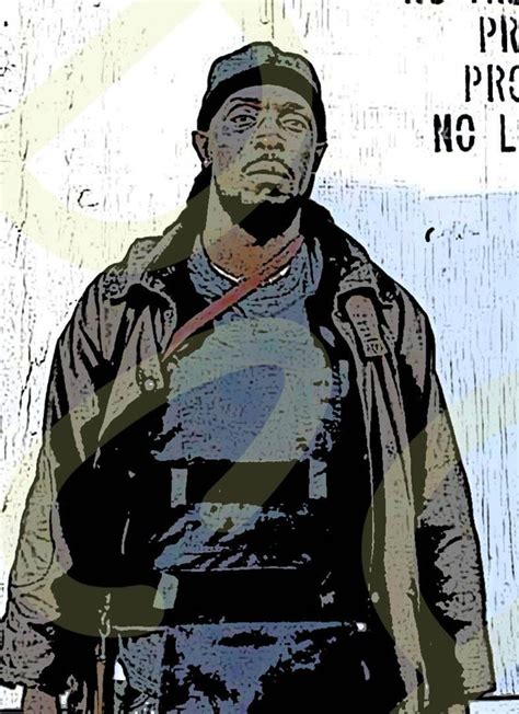 Omar Little Character Poster The Wire Michael K. Williams