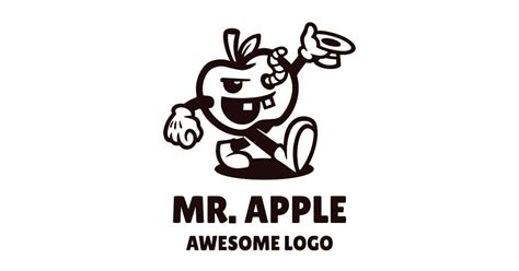 Mr. Apple Logo, Graphic Templates - Envato Elements