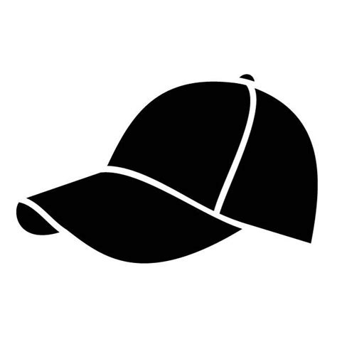 Baseball Cap Silhouette at GetDrawings | Free download