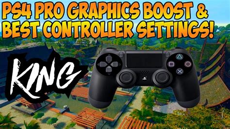 PUBG PS4 CONTROLLER SETTINGS AND GRAPHICS BOOST FOR PS4 PRO! - YouTube