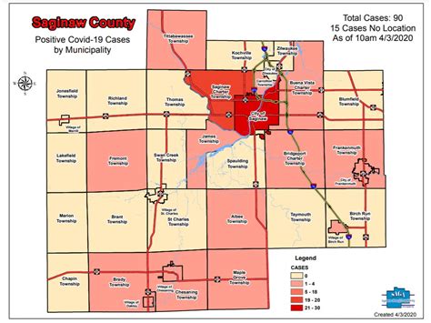 New map and list show coronavirus locations in Saginaw and Genesee counties - mlive.com