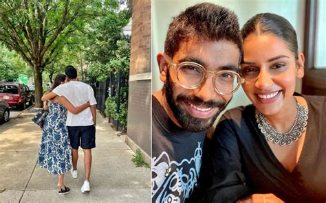 "Better Together" - Jasprit Bumrah Shares An Adorable Picture With Wife Sanjana Ganesan - Cricfit