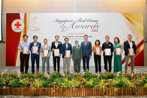 Close to 100 Singapore Red Cross volunteers, donors and partners honoured at Singapore Red Cross ...