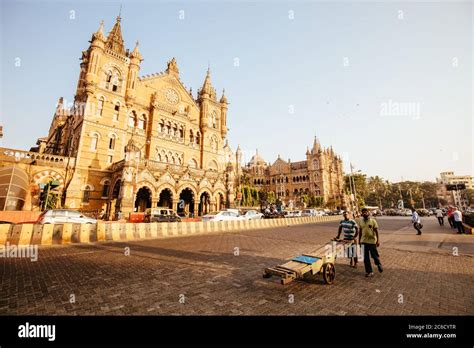 Chhatrapati Shivaji Terminus Railway Station Stock Photo - Alamy