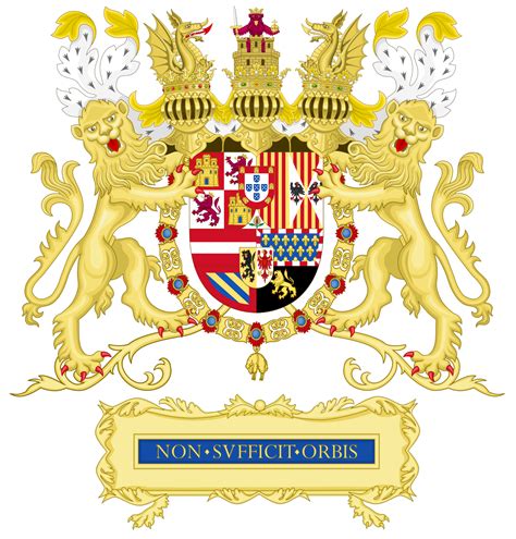 Coat of Arms of Philip II of Spain (1580-1598) Who was both King of Spain and King of Portugal ...