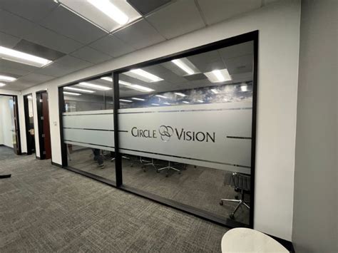 Frosted Glass Graphics For Offices In Tustin, CA