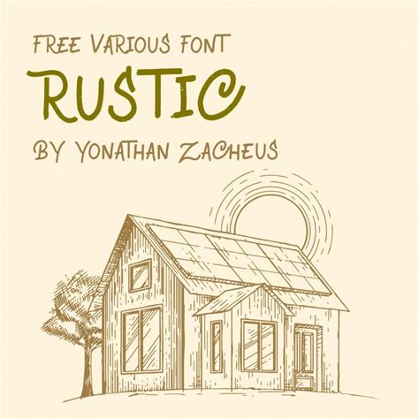 Free Rustic Wedding Font