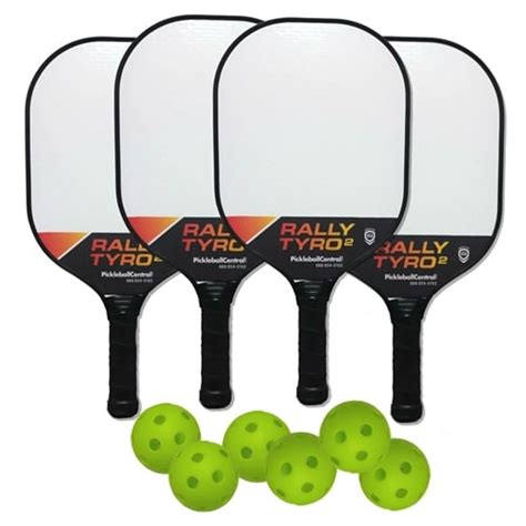 Pickleball Paddles & Balls Set - Park & Play USA