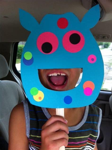 Monster mask | Monster crafts, Storytime crafts, Monster craft