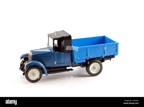 Collection scale model of the truck on a light background Stock Photo - Alamy