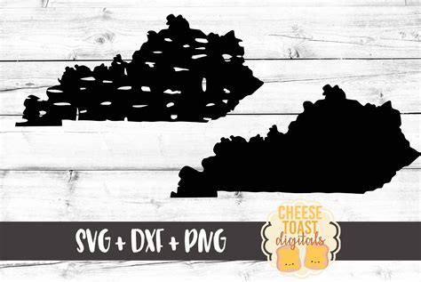 Kentucky Svg Grunge State Svg Kentucky Silhouette Svg | Etsy