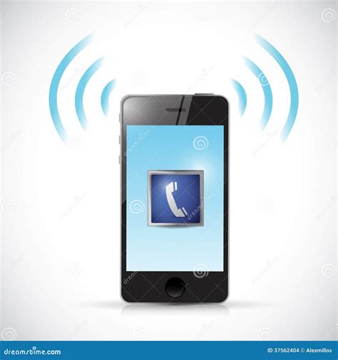 Ringing Phone Icon Set. Smartphone Ringing Vector Illustration ...