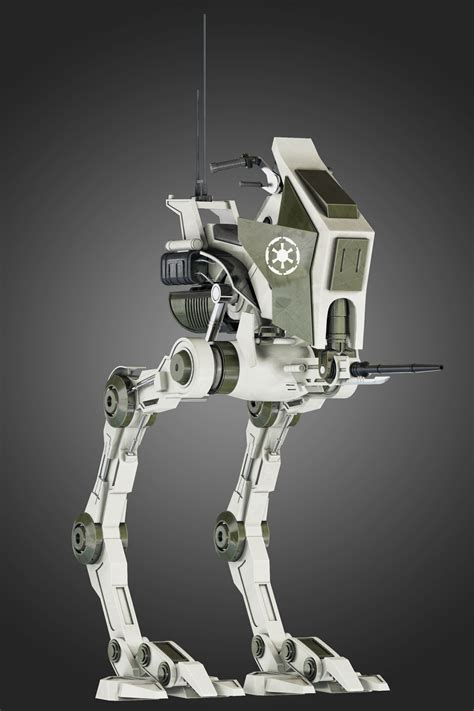 Star Wars AT-RT Walker 3D Model by zifir3d