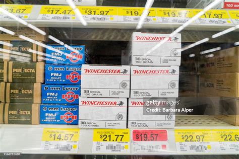 Walmart in Fort Worth selling a variety of ammunition, Texas, 26th ...