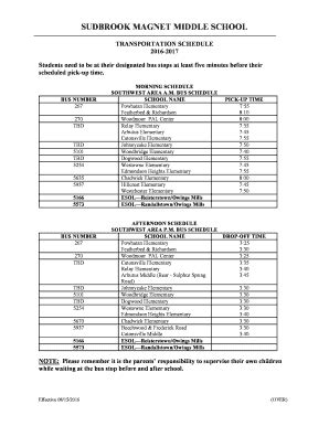 Fillable Online sudbrookms bcps SUDBROOK MAGNET MIDDLE SCHOOL Fax Email Print - pdfFiller