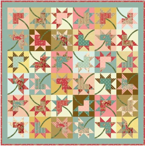 Free Pattern - Maple Stars Quilt Pattern by RJR Fabrics