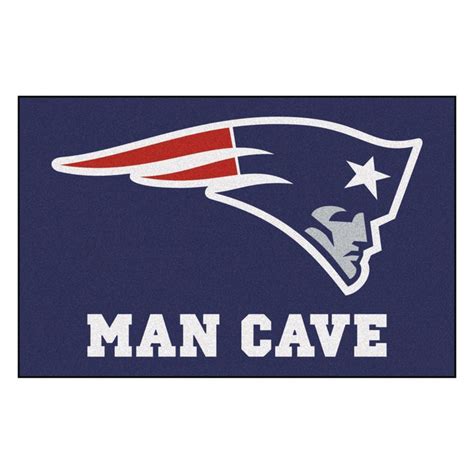 New England Patriots Man Cave Area Rug