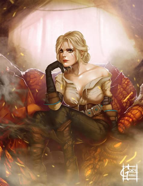 Ciri : The Witcher Fanart by GDecy on DeviantArt