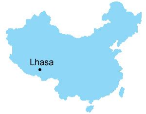 Lhasa Map , Map of China, Lhasa City Maps