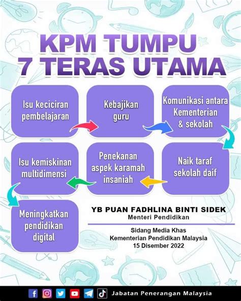 7 Teras Utama KPM Dalam Menerajui Sistem Pendidikan Negara - jawapan jab