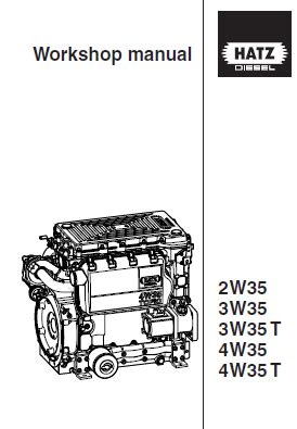 Hatz diesel engine specs, bolt torques and manuals