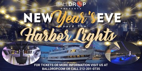 Harbor Lights NYC NYE Party | New York New Year's Eve 2025