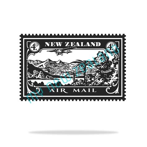 Vintage New Zealand Air Mail Stamp – My New Zealand