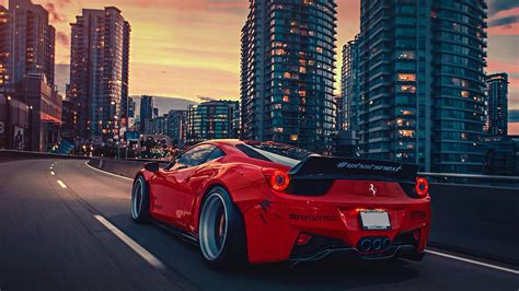 2560x1440 Ferrari 458 City 4k 1440P Resolution ,HD 4k Wallpapers,Images,Backgrounds,Photos and ...