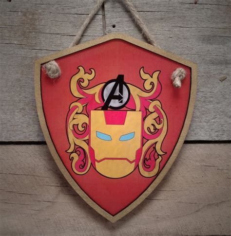 Iron Man Shield Template : Custom ID Card - Agents of SHIELD Badge from the Avengers (Marvel ...