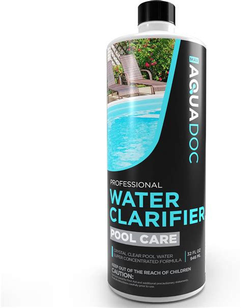 Amazon.com : Pool Clarifier Liquid for Fast Acting Cloudy Water Treatment, Swimming Pool Water ...