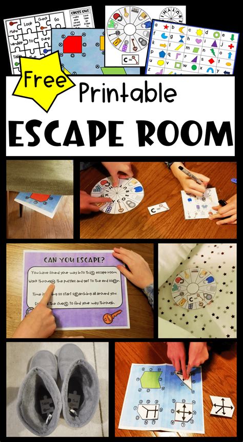 Free Printable Escape Room For Kids Escape Room For Kids, Escape Room ...