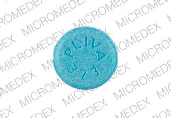 PLIVA 373 Pill Images (Blue / Round)