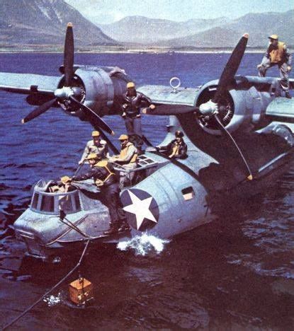 PBY-5A Catalina at rest in water. Amphibious Aircraft, Navy Aircraft, Wwii Aircraft, Military ...