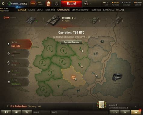 Personal Missions - Global wiki. Wargaming.net