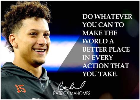 Amazon.com: Patrick Mahomes Poster Motivational Quote Posters Inspirational Football Sports ...