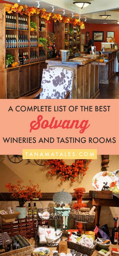 Best Solvang Wineries and Tasting Rooms - Tanama Tales | Solvang wineries, Solvang, California ...