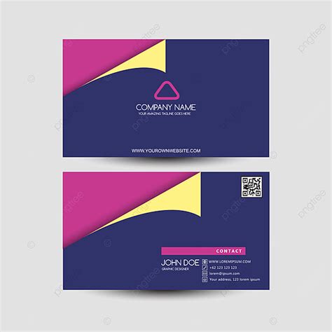 Business Card With Colorful Color Template for Free Download on Pngtree