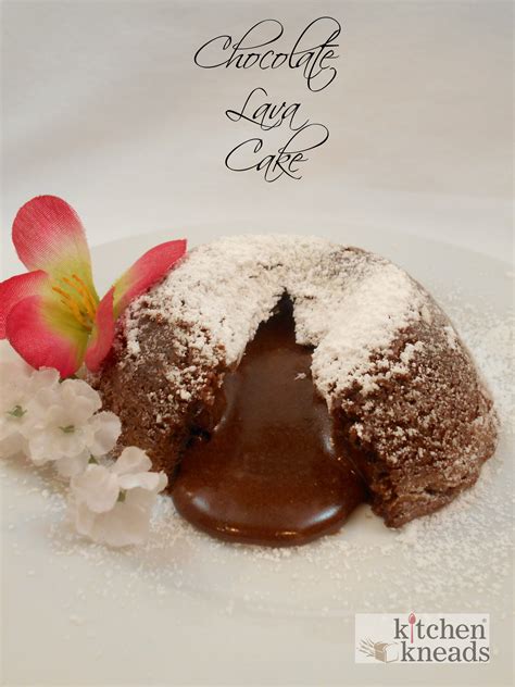 Molten Chocolate Lava Cake - Kitchen Kneads