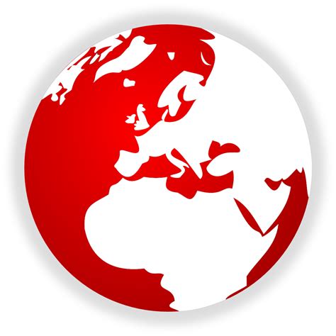 Cliparts Red Globe Clipart - ClipArt Best - ClipArt Best