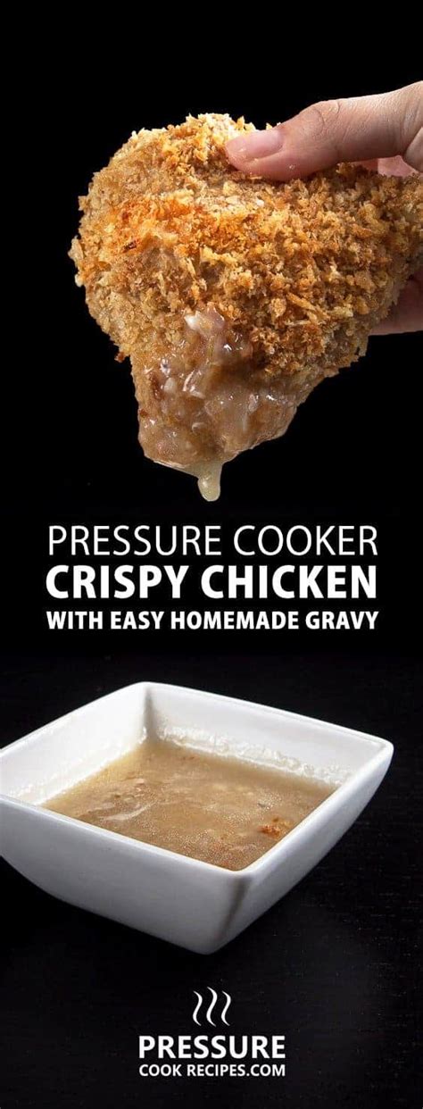 Crispy Instant Pot Chicken with Gravy | Tested by Amy + Jacky