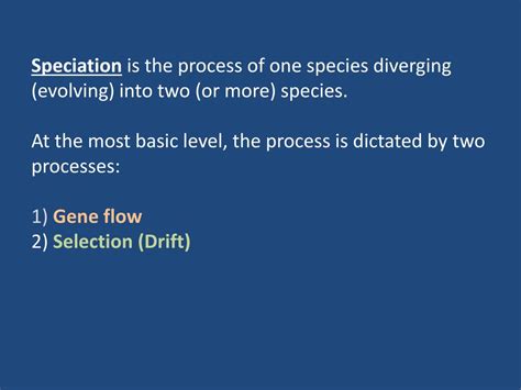 PPT - Natural Selection & Speciation PowerPoint Presentation, free download - ID:3909743