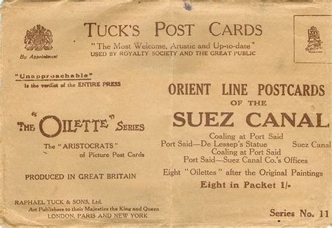 PORT SAID - SUEZ CANAL COS. OFFICES - TuckDB Postcards