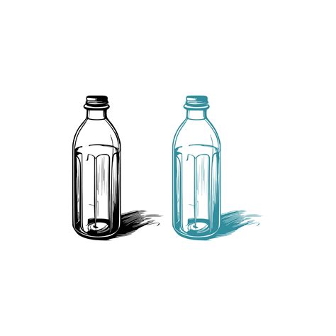 Glass Bottle Vector 25787704 Vector Art at Vecteezy