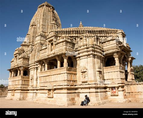 Meera Jain Temple, Chittorgarh (Fort), Chittor, Rajasthan, India, Asia ...