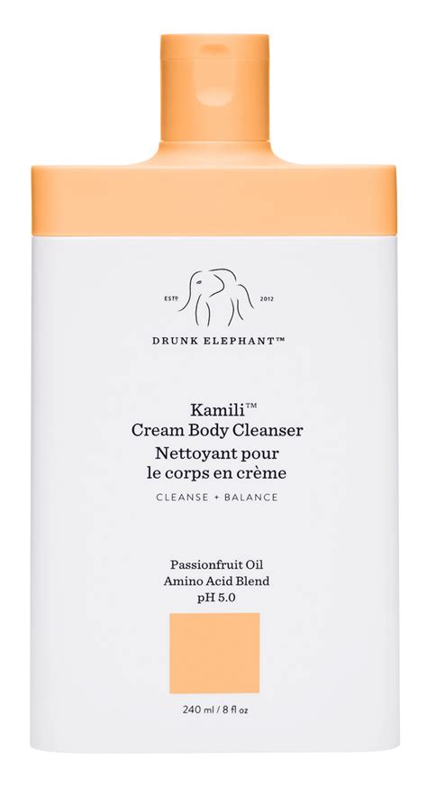 Drunk Elephant Kamili Cream Body Cleanser ingredients (Explained)