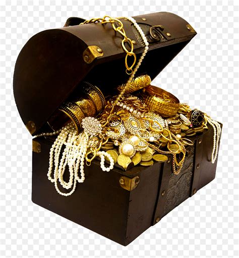 Treasure Chest Of Gold, HD Png Download - vhv