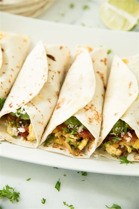 Mexican Breakfast Tacos - Kim's Cravings