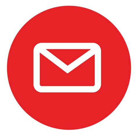 Red Email Logo - LogoDix